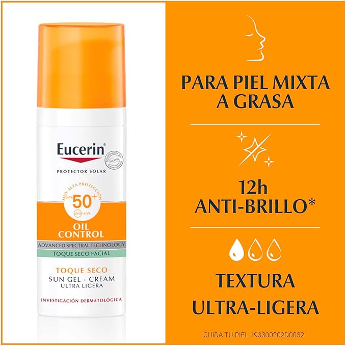Eucerin Rutina Pack Serum y Protección Solar Piel Grasa