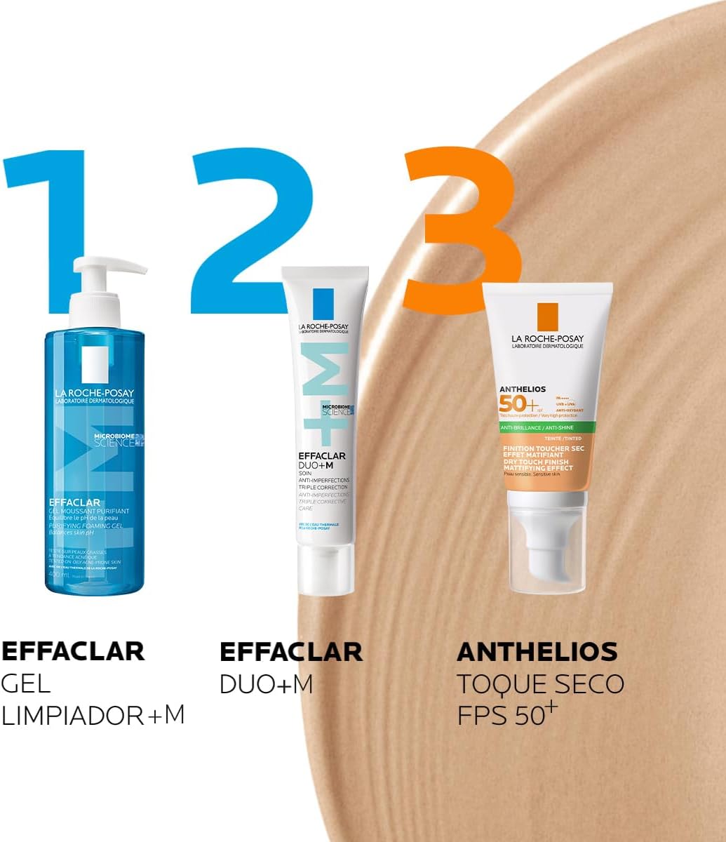 Protector Solar Anthelios UVMune 400 Oil Control Toque Seco con Color FPS 50+ 50ml bloqueador