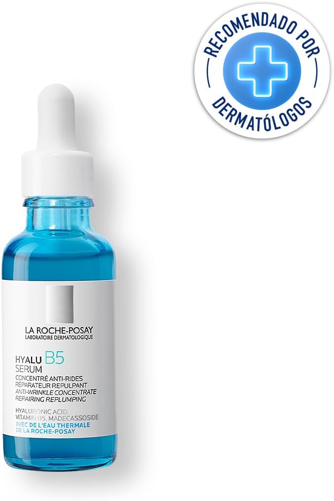 La Roche Posay Hyalu B5 Serum Facial Anti-arrugas, reparador y rellenador con Doble Molécula de Ácido Hialurónico, para todo tipo de piel, incluso piel sensible 30ml