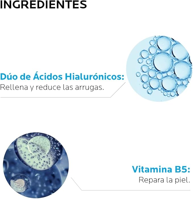 La Roche Posay Hyalu B5 Serum Facial Anti-arrugas, reparador y rellenador con Doble Molécula de Ácido Hialurónico, para todo tipo de piel, incluso piel sensible 30ml