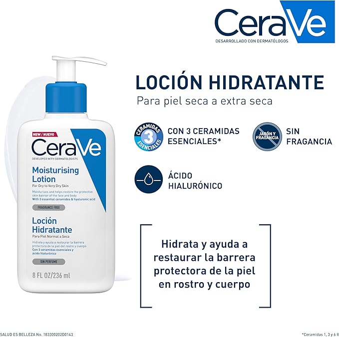 CeraVe Loción Hidratante Corporal 236 ml