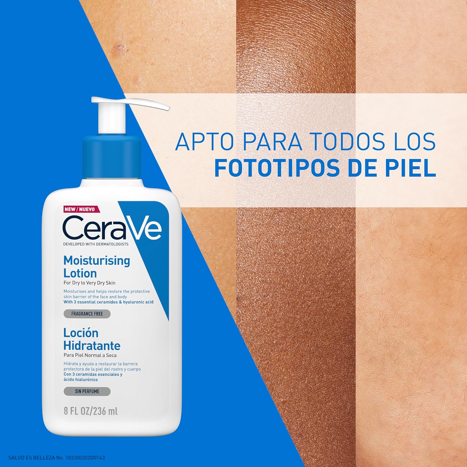 CeraVe Loción Hidratante Corporal 236 ml
