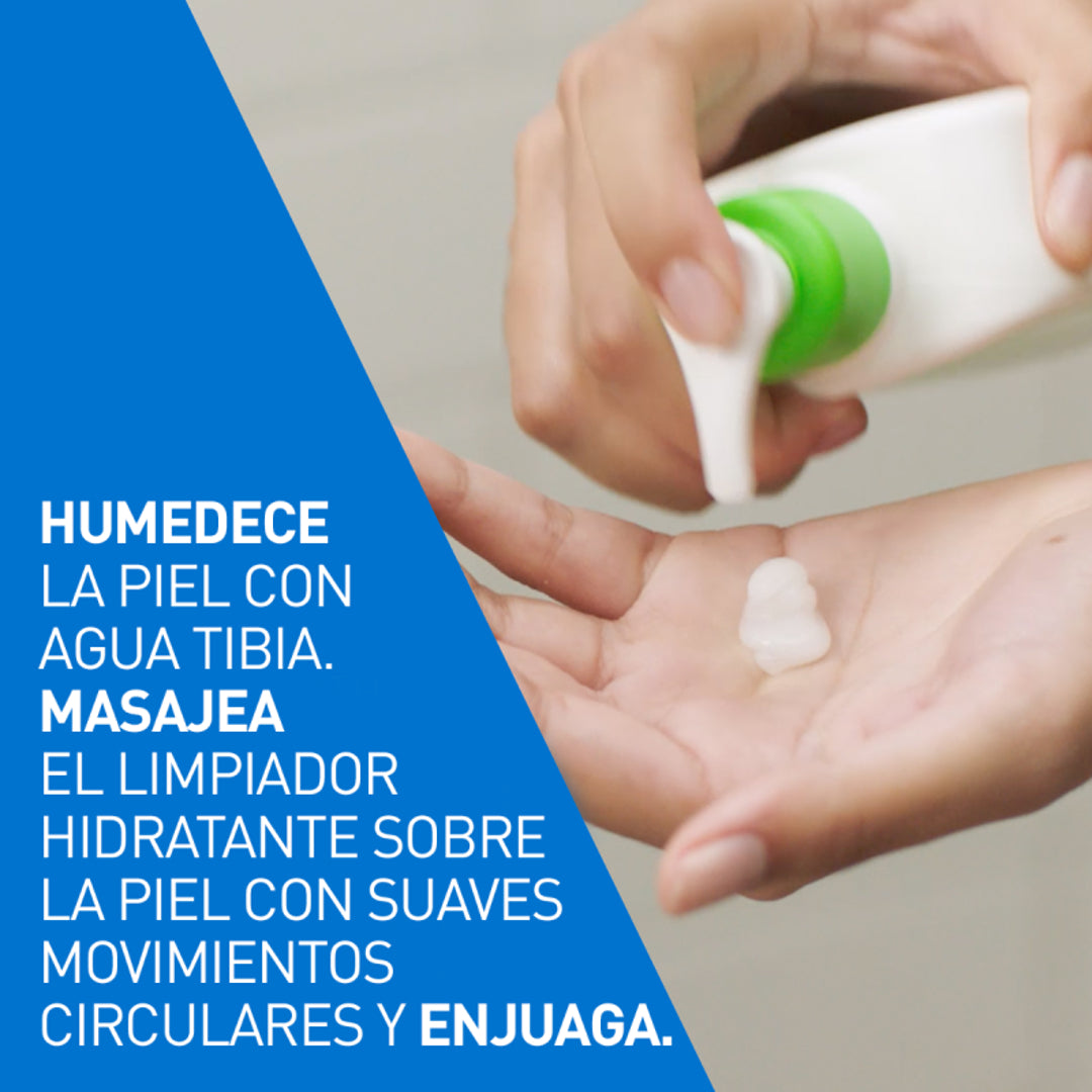 CeraVe Limpiadora Hidratante para Rostro y Cuerpo 473 ml