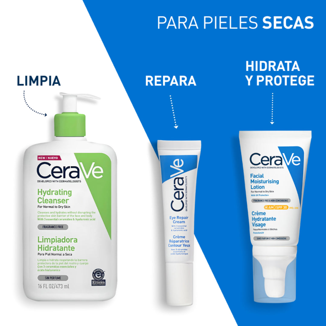 CeraVe Limpiadora Hidratante para Rostro y Cuerpo 473 ml