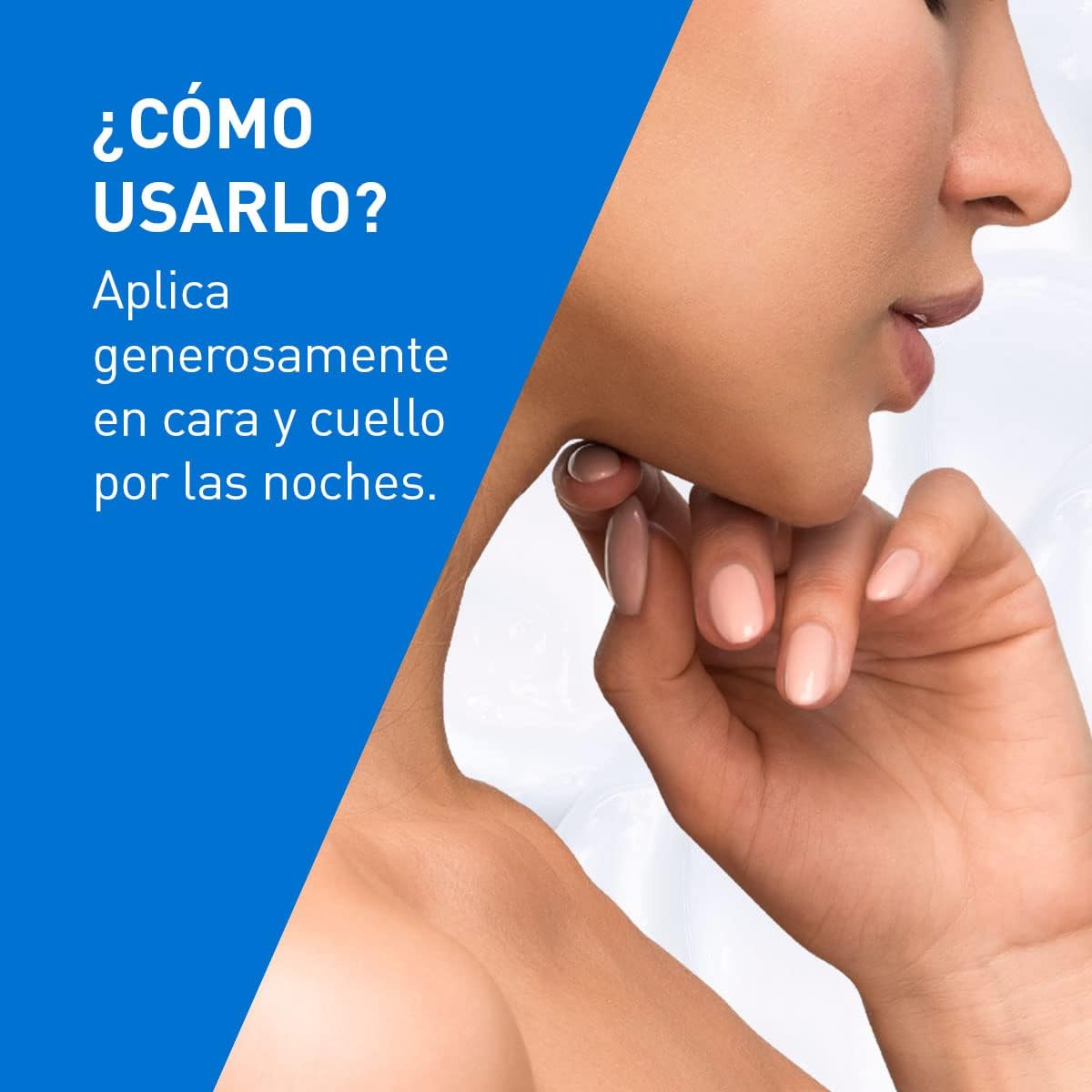 CeraVe Loción Hidratante de Rostro |52ml| Hidratante facial de noche con textura ultraligera | Libre de fragancia