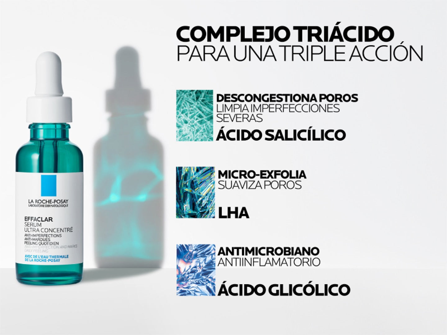 La Roche Posay Effaclar serum anti imperfecciones, 30ml