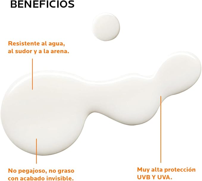 Protector Solar Facial La Roche Posay Anthelios UVMUNE Fluido Invisible para todo tipo de piel FPS50+ 50ml