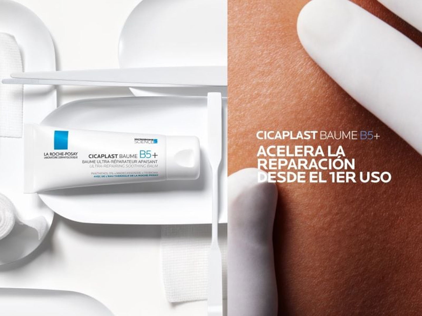 Bálsamo Multireparador La Roche Posay Cicaplast Baume B5 Calma y Protege Piel Irritada 40ml