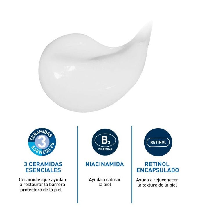 Cerave Serum Retinol Anti-Marcas Para Piel Grasa o Acne, 30ml
