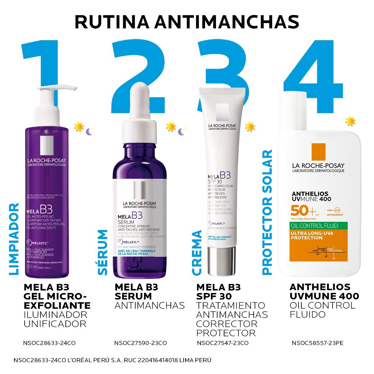 La Roche-Posay Mela B3 Limpiador 200ml