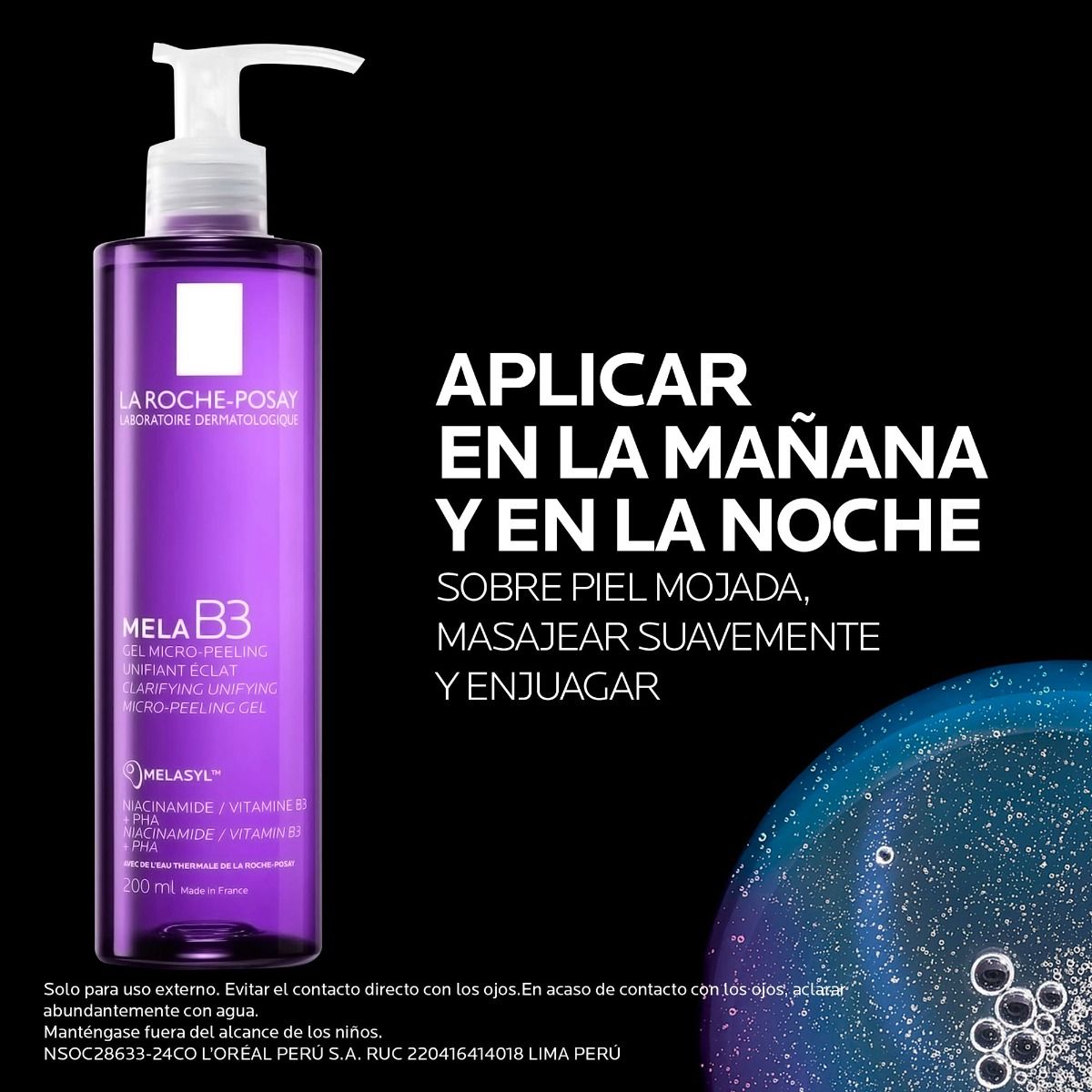 La Roche-Posay Mela B3 Limpiador 200ml