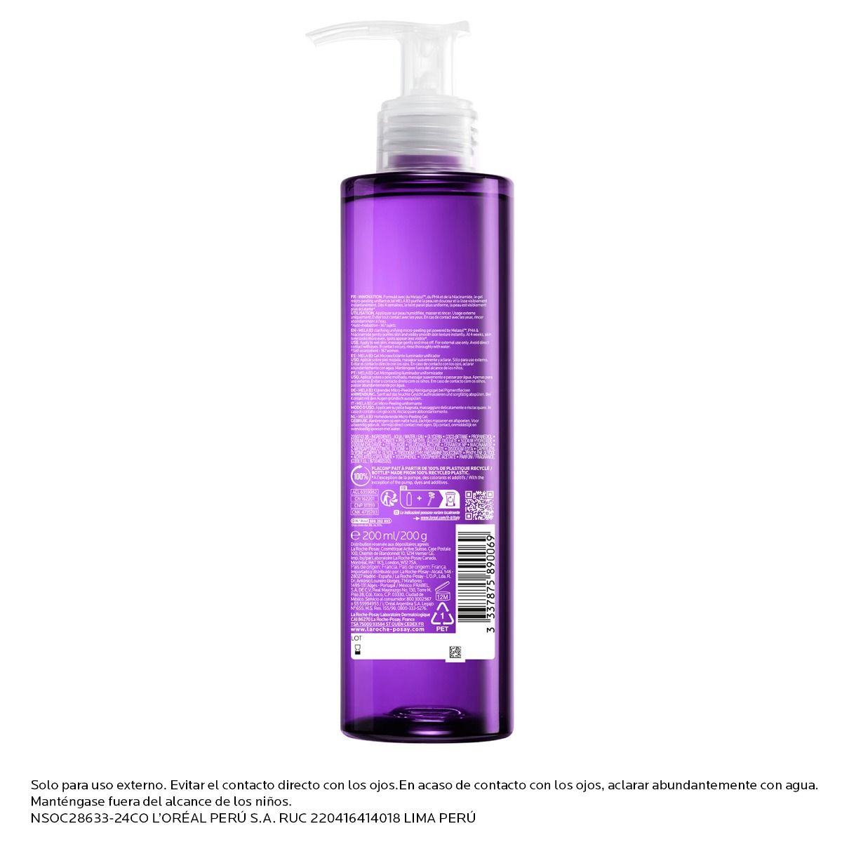 La Roche-Posay Mela B3 Limpiador 200ml