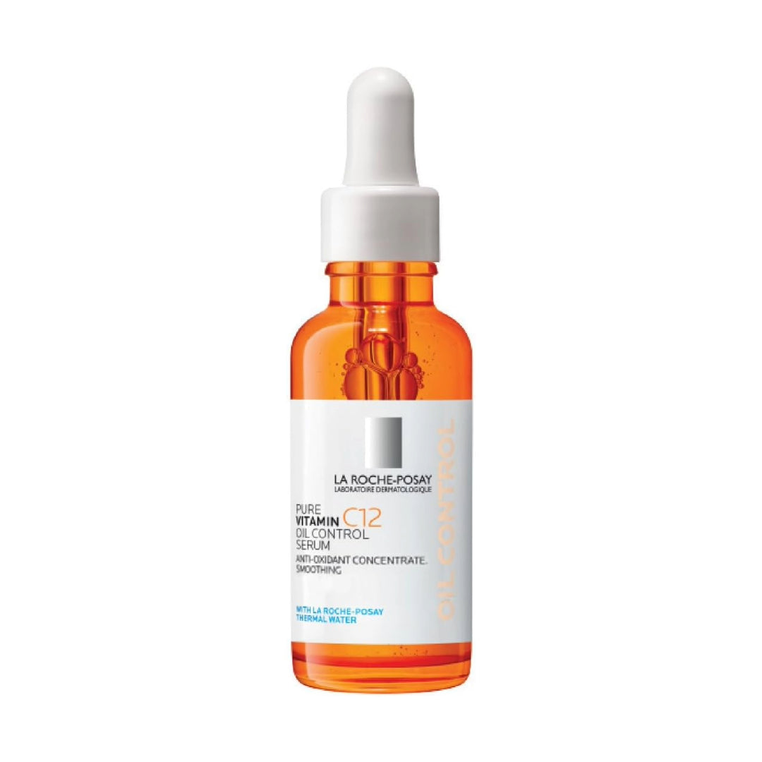 La Roche Posay Pure Vitamin C12 Oil Control Serum 30ml Serum anti-oxidante con 12% de Vitamina C y Ácido Salicílico para piel mixta a grasa