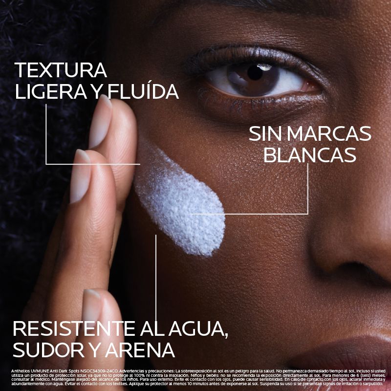 La Roche-Posay Anthelios UVMUNE 400 Fluido Antimanchas SPF50+ Protector solar.