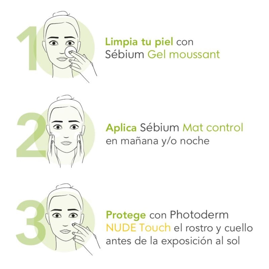 Bioderma - Crema Sébium MAT Control para piel grasa - 30mL