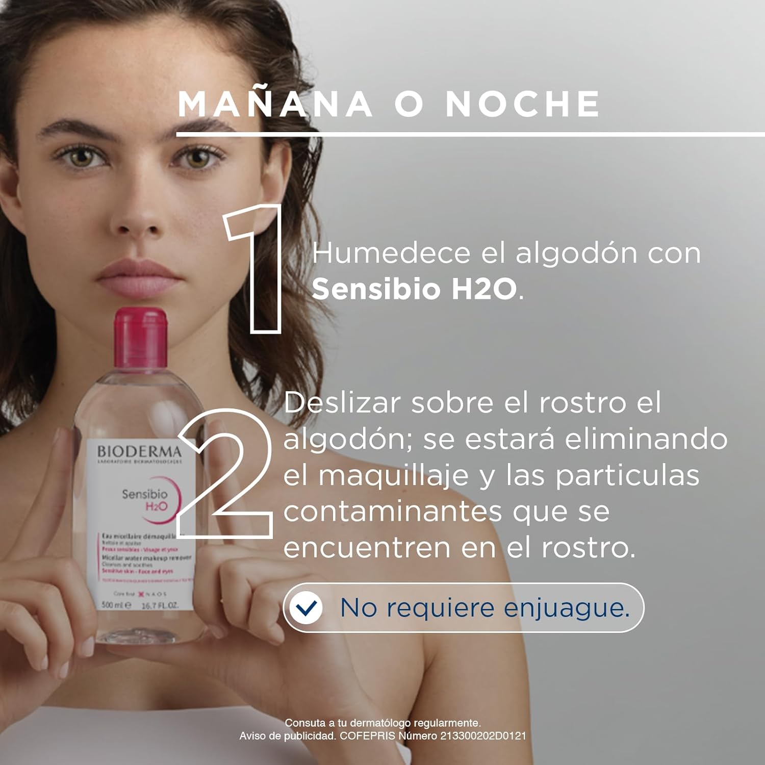Bioderma Sensibio H2O Agua Micelar - 500ml/16.7oz