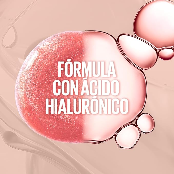 Maybelline Gloss hidratante para labios Lifter Gloss Tono Stone, 5.4ml - Brillo de labios de larga duración, formulado con Ácido Hialurónico, sin sensación pegajosa