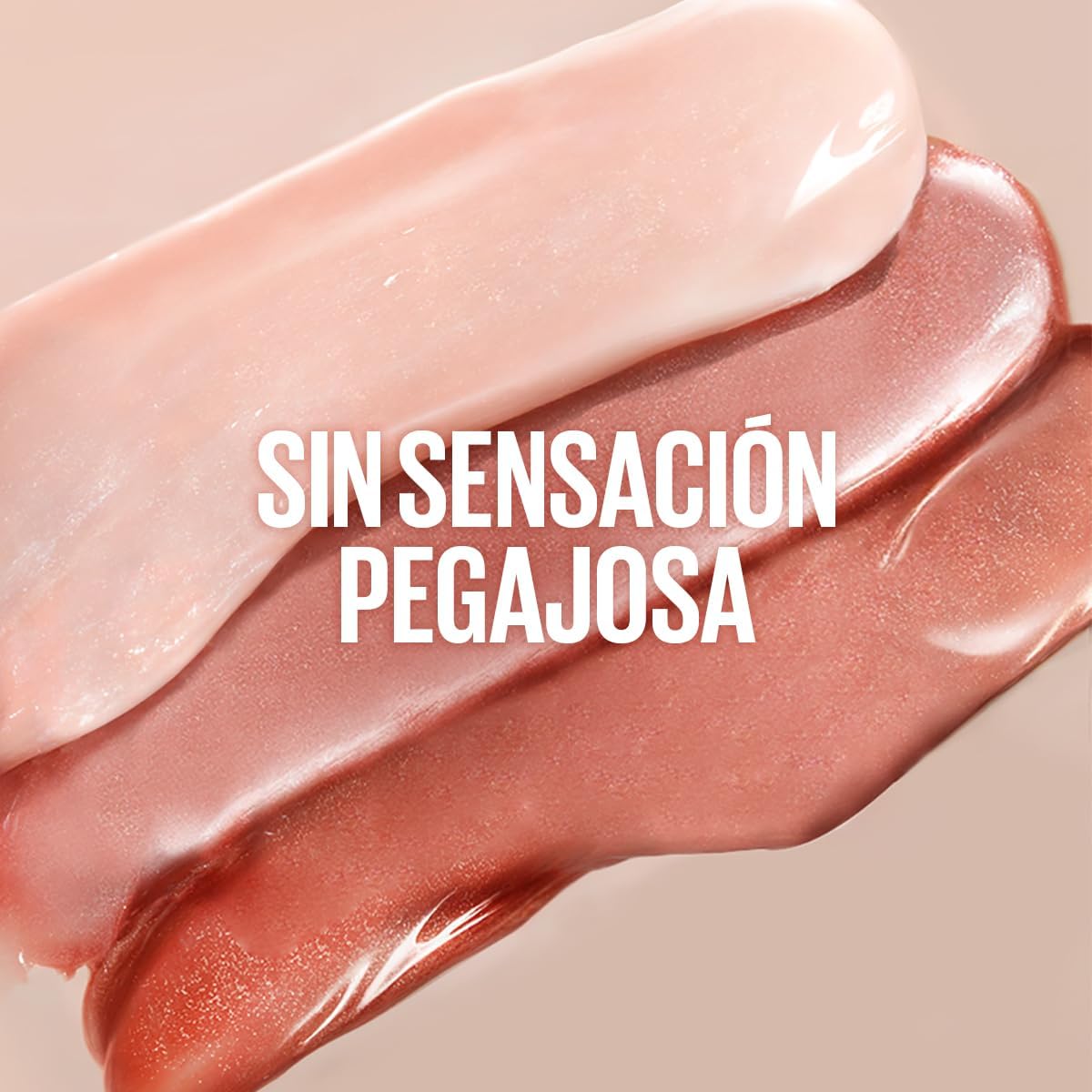 Maybelline Gloss hidratante para labios Lifter Gloss Tono Stone, 5.4ml - Brillo de labios de larga duración, formulado con Ácido Hialurónico, sin sensación pegajosa