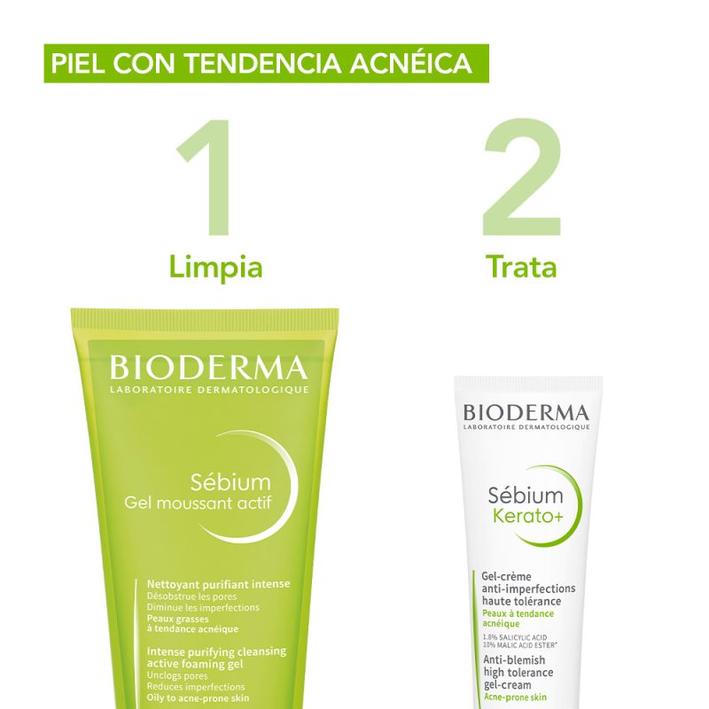 Bioderma Sebium Kerato+ Gel Crema Anti-imperfecciones 30ml