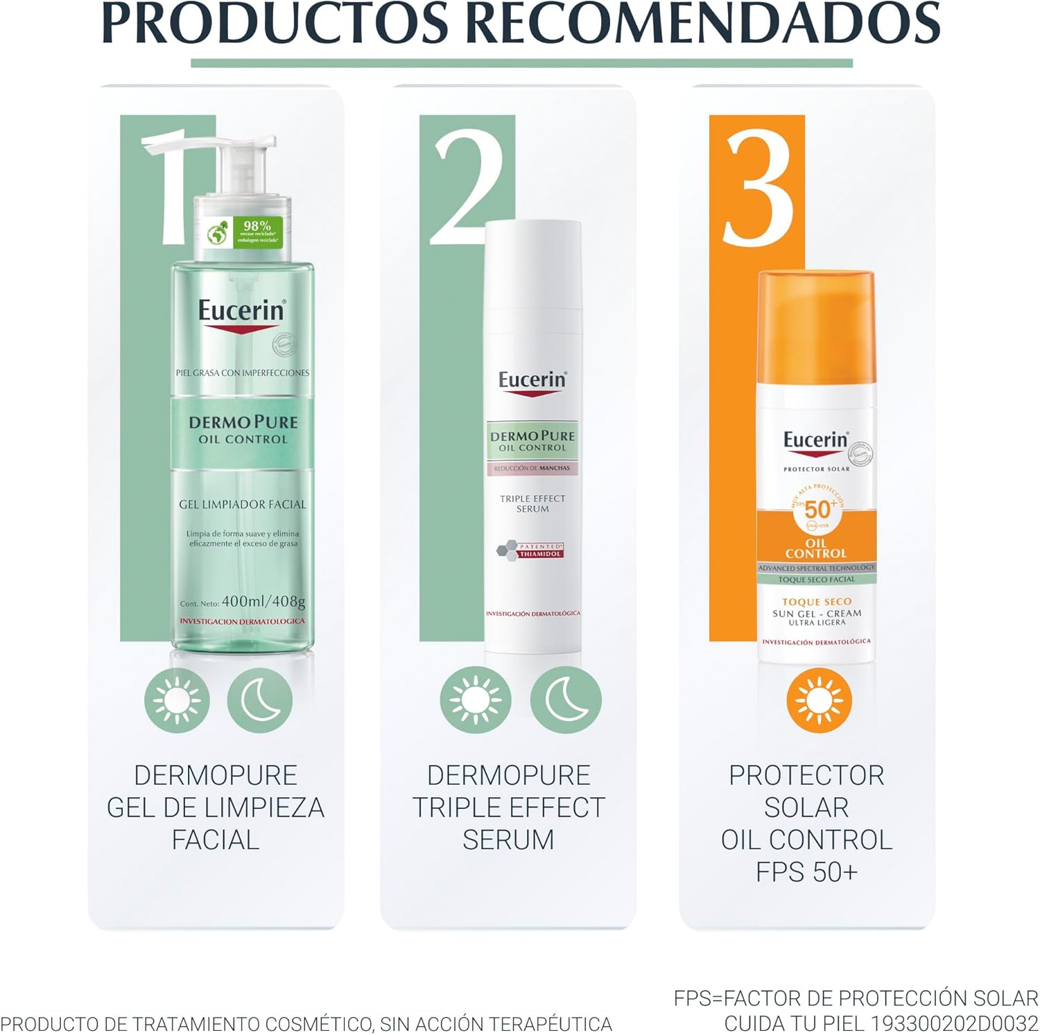 Eucerin Gel limpiador facial piel grasa imperfecciones , 400ml