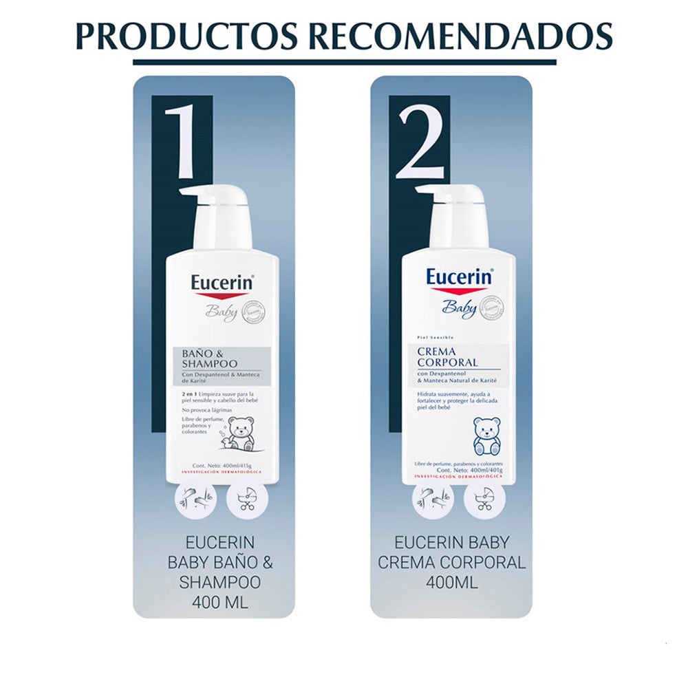 Baño y Shampoo Eucerin Baby 400ml