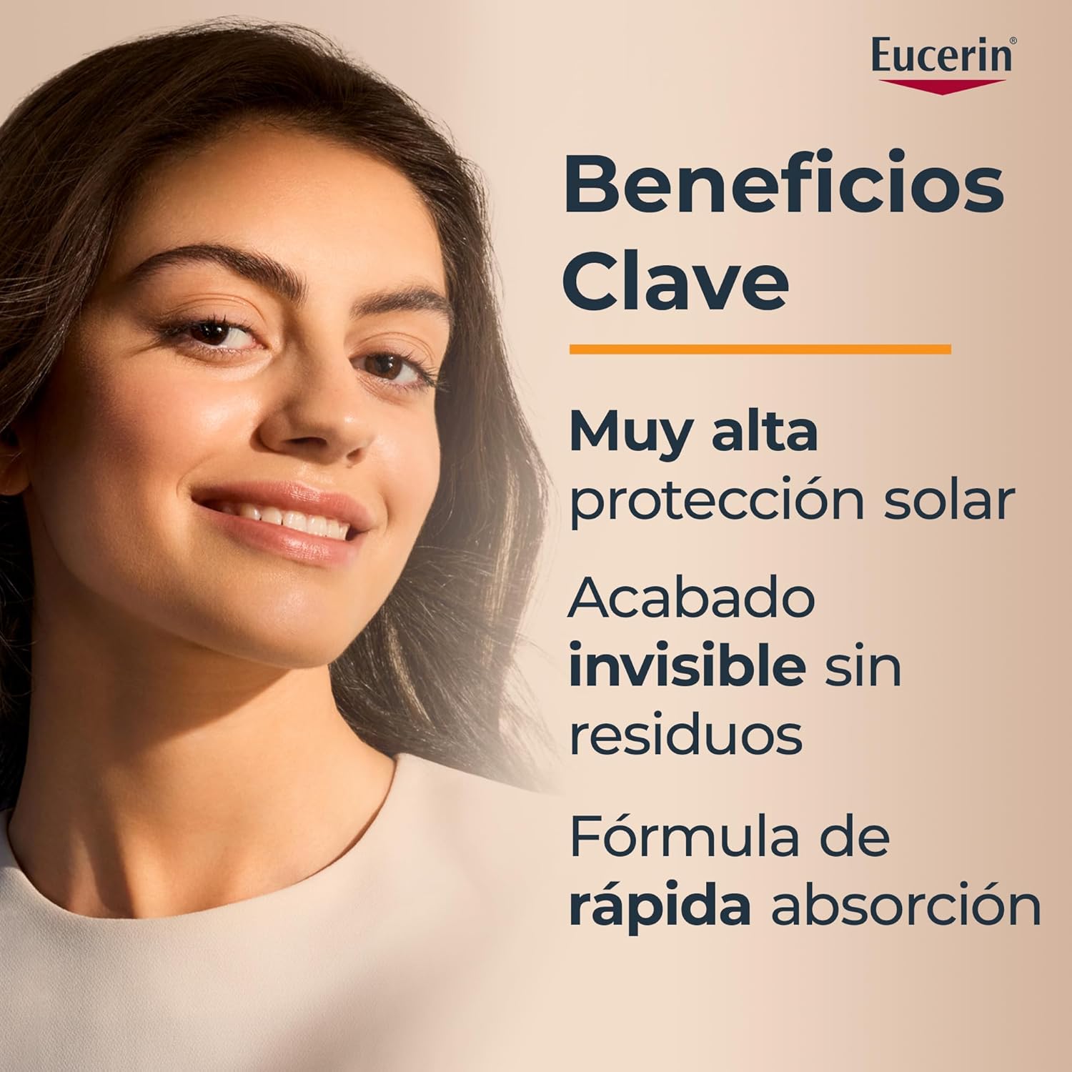 Eucerin Sun Face Hydro-Fluid Protector Solar Facial Ultra-Ligero SPF 50+ 50ml