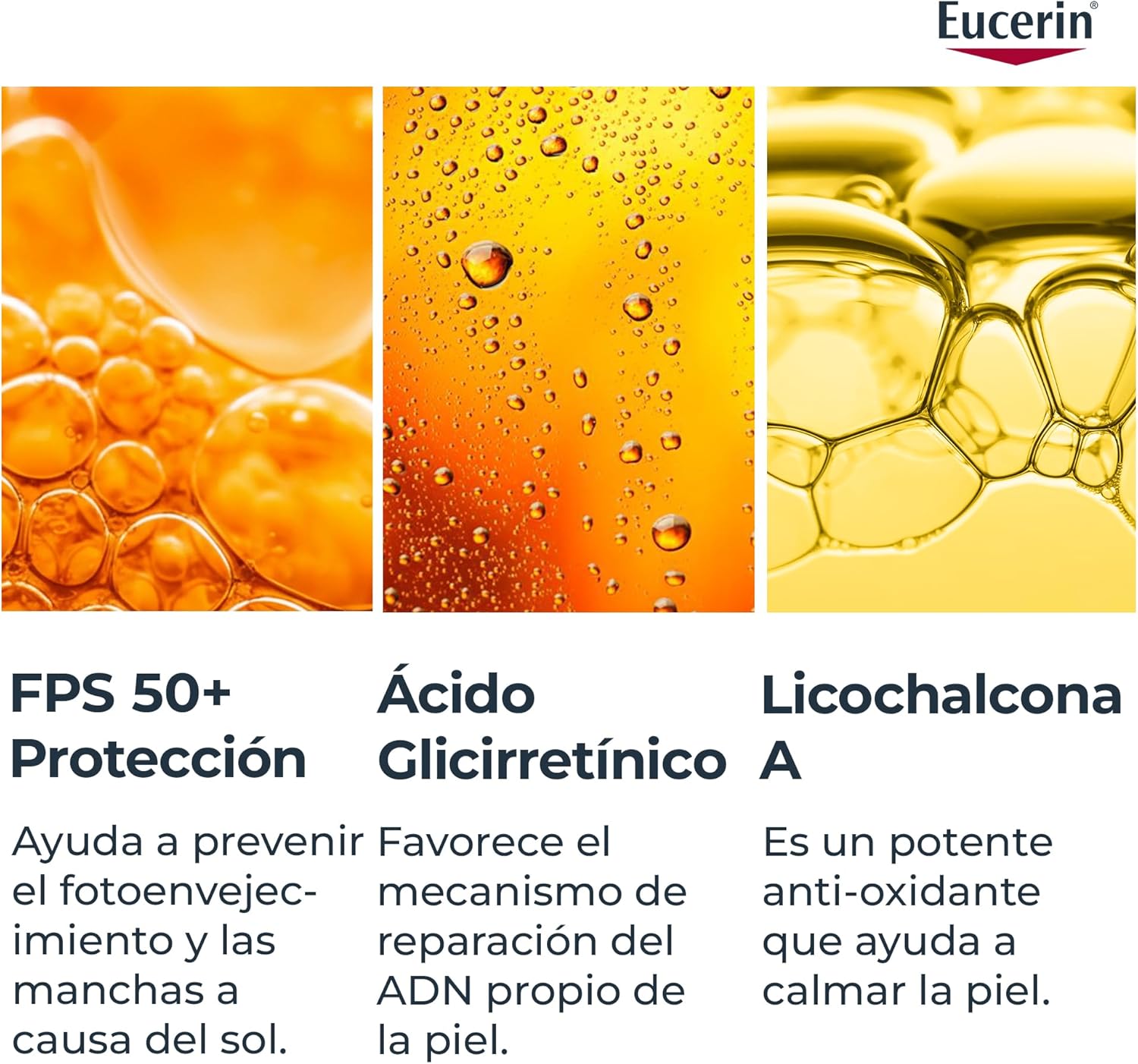 Eucerin Sun Face Hydro-Fluid Protector Solar Facial Ultra-Ligero SPF 50+ 50ml