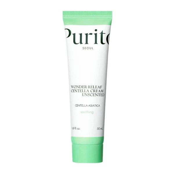 PURITO Crema Reparadora Wonder Releaf Centella Unscented 50 ml