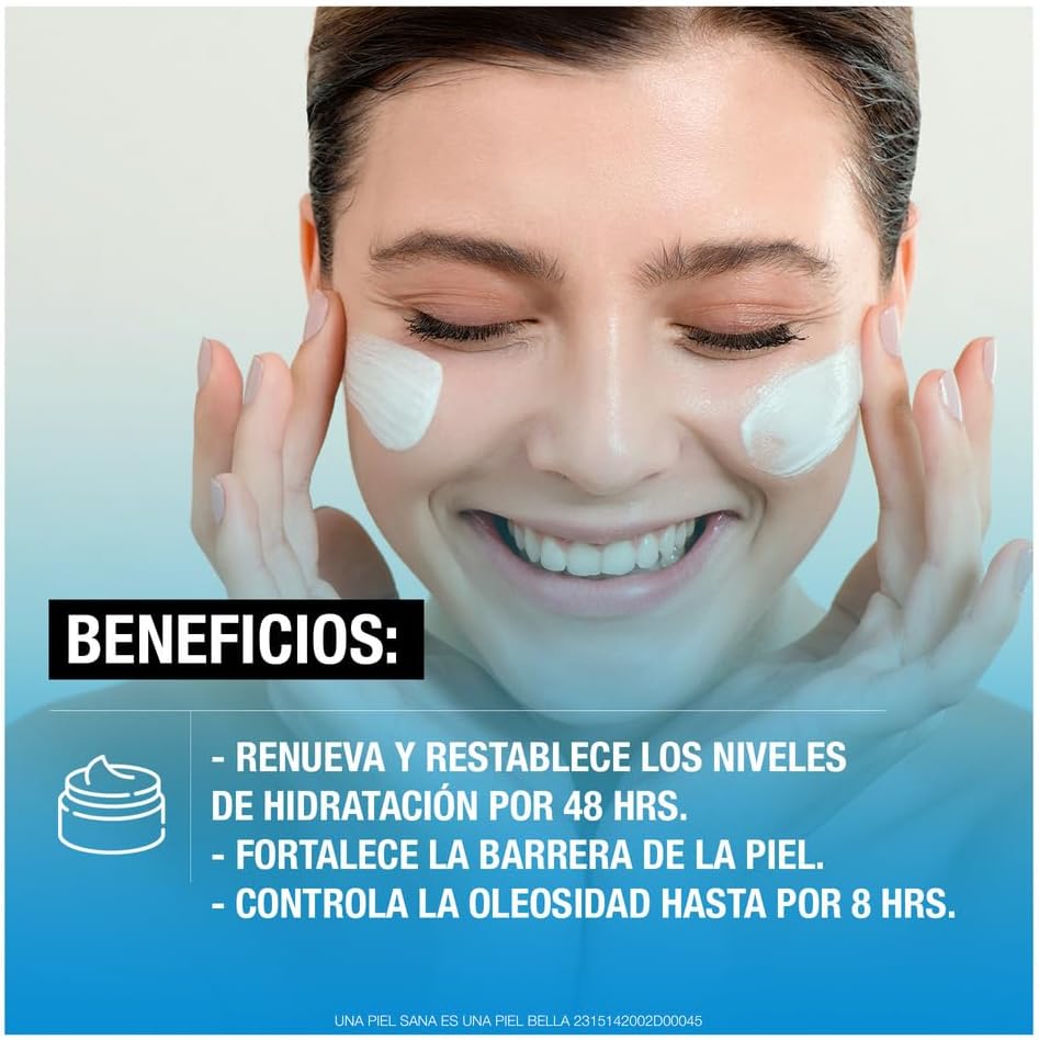 Refill Pack Crema Hidratante Facial Neutrogena Hydro Boost Ácido Hialurónico 50 g 02 Unidades