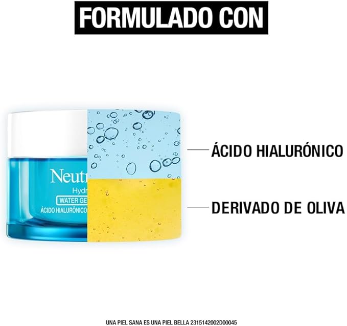 NEUTROGENA Pack Hidratante Facial Hydro Boost Water gel 50 g 02 Unidades