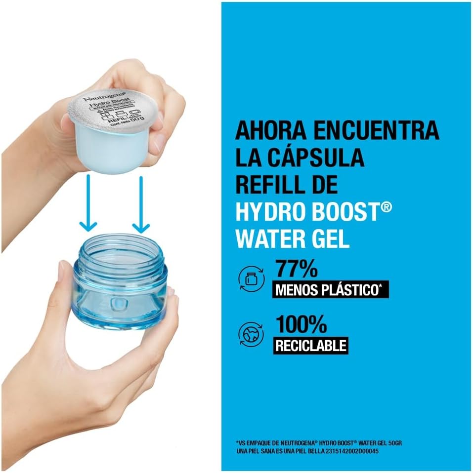 NEUTROGENA Pack Hidratante Facial Hydro Boost Water gel 50 g 02 Unidades