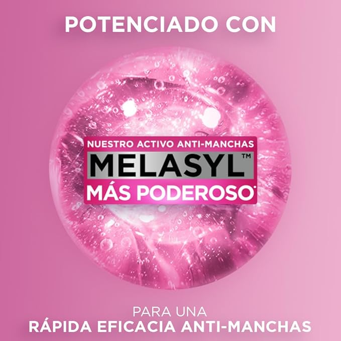 L'Oréal Paris Sérum facial antimanchas Glycolic Bright, 30ml - Suero facial con Acido Glicolico, Niacinamida y Melasyl que reduce todo tipo de manchas un 86%, para tu rutina de skin care