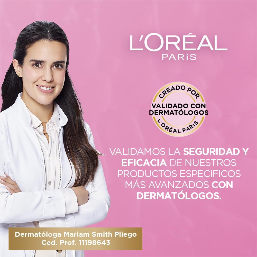 L'Oréal Paris Sérum facial antimanchas Glycolic Bright, 30ml - Suero facial con Acido Glicolico, Niacinamida y Melasyl que reduce todo tipo de manchas un 86%, para tu rutina de skin care