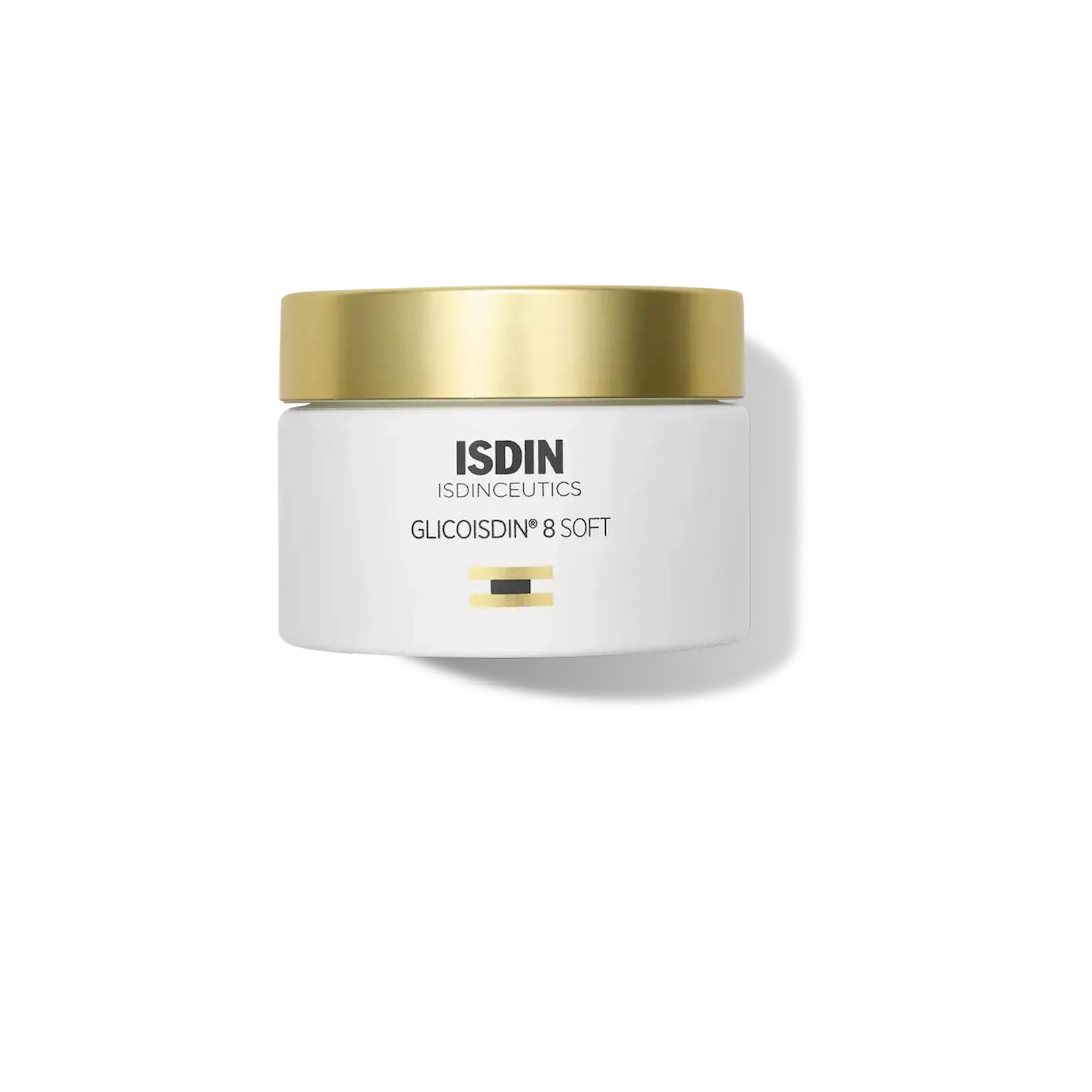 ISDIN Isdinceutics Glicoisdin 8% Crema Facial Soft Efecto Peeling, 50ml