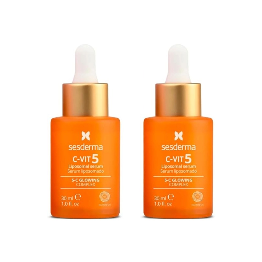 Sesderma Pack C-Vit 5 Vitaminas Sérum Facial 30ml Todo tipo de piel 02 Unidades