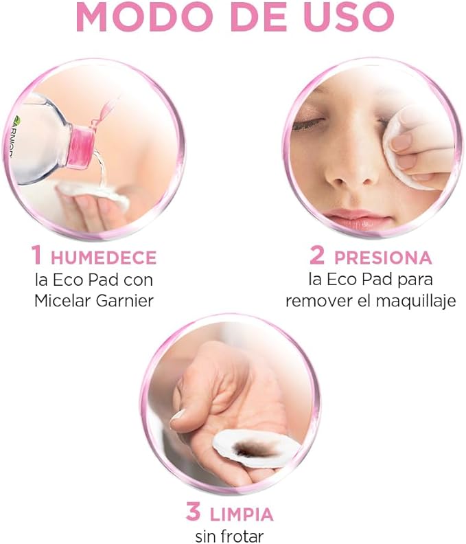 Garnier Skin Active Agua micelar desmaquillante Todo-en-1, 400ml. Limpia, desmaquilla y tonifica, para todo tipo de piel