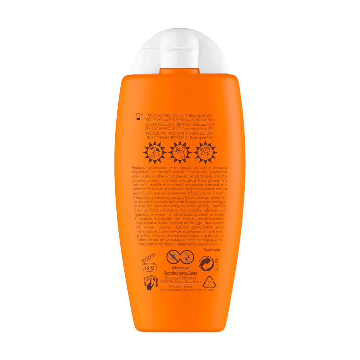 Protector Solar Fluido Sport 50+ Avene