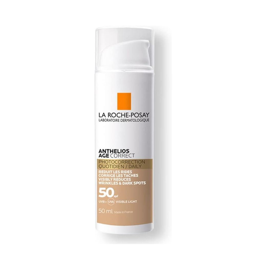 La Roche-Posay Protector Solar Facial La Roche Posay Anthelios Age Correct con Color Antiarrugas FPS50+ 50ml