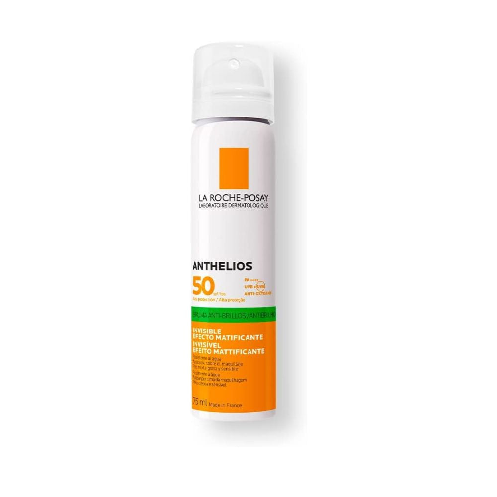 La Roche-Posay Anthelios Bruma Invisible Ultraligera FPS 50+ Protector Solar Facial Spray, 75ml