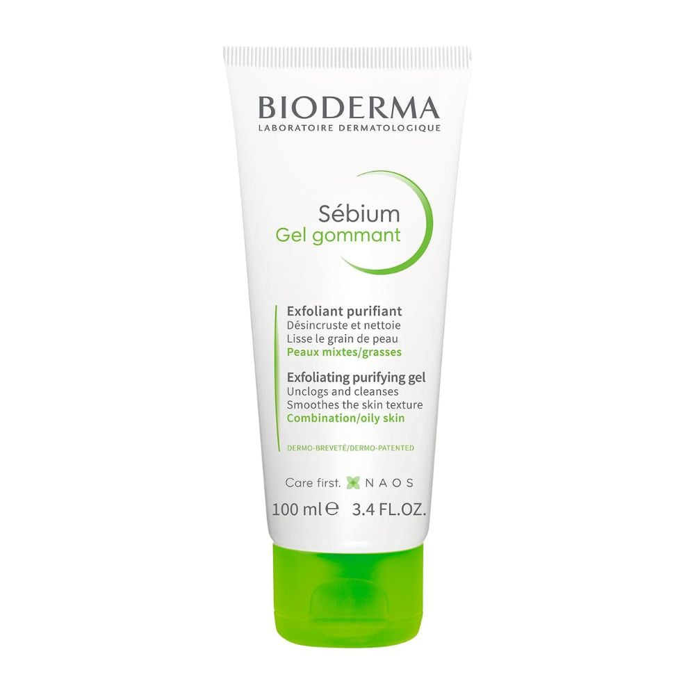 Bioderma Sébium Gel Exfoliante Purificante, Skincare Piel Grasa o Mixta, 100ML