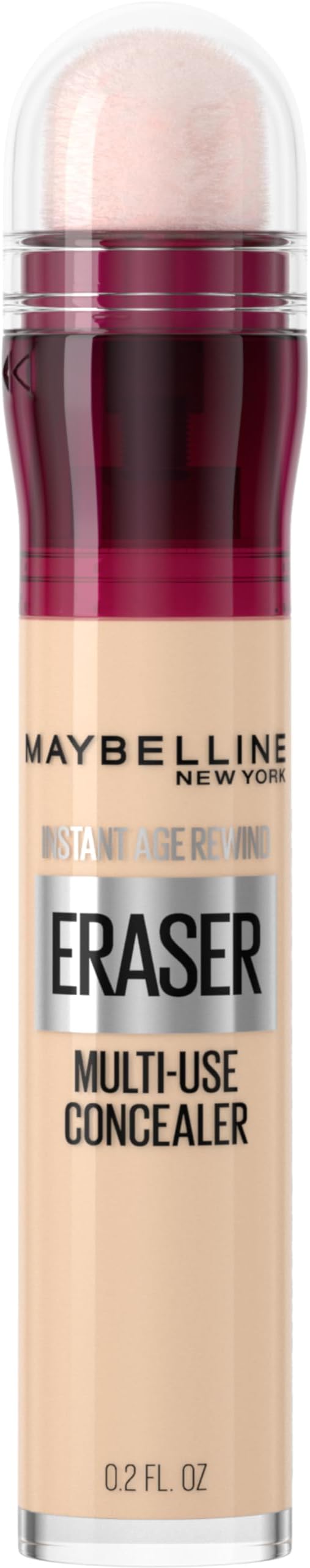 Maybelline New York - Corrector Maybelline Instant Age Rewind Eraser Tratamiento de Ojeras, color marfil, 0.2 onzas líquidas