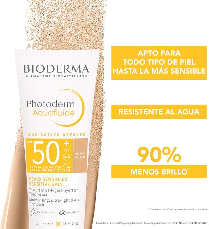 Bioderma Photoderm Aquafluide Doree FPS50+ 30 ML