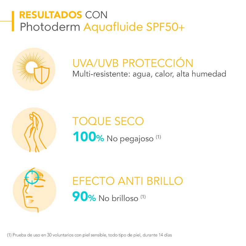 Bioderma Bloqueador Photoderm Aquafluido Tono Neutro Spf50+, 40ml