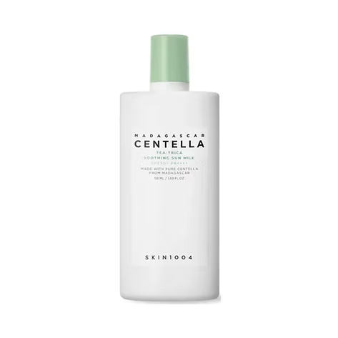 Skin1004 - Protector Solar Madagascar Centella Tea Trica Soothing Sun Milk 50ml