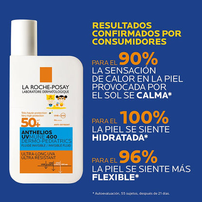 Protector Solar Anthelios UVMUNE 400 Dermopediátrico FPS 50+ 50ml