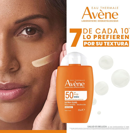 Avène Solar Ultra Fluid Ultra Mat SPF50 50 ml