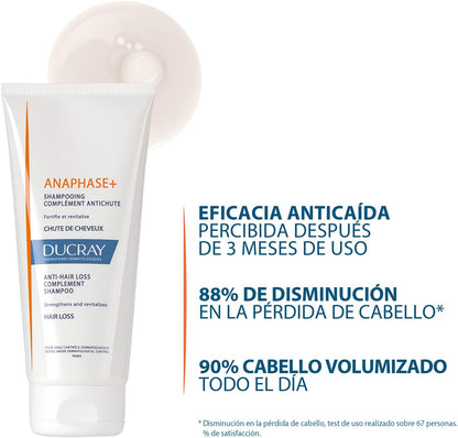 Ducray Anaphase+ Shampoo Anticaída Fortalecedor, 200ml