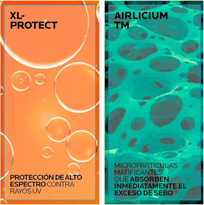 Protector Solar Anthelios UVMune 400 Oil Control Toque Seco con Color FPS 50+ 50ml bloqueador
