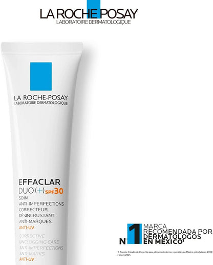 La Roche-Posay Effaclar Duo Crema Facial Anti-Imperfecciones FPS30 para Piel Grasa 40ml