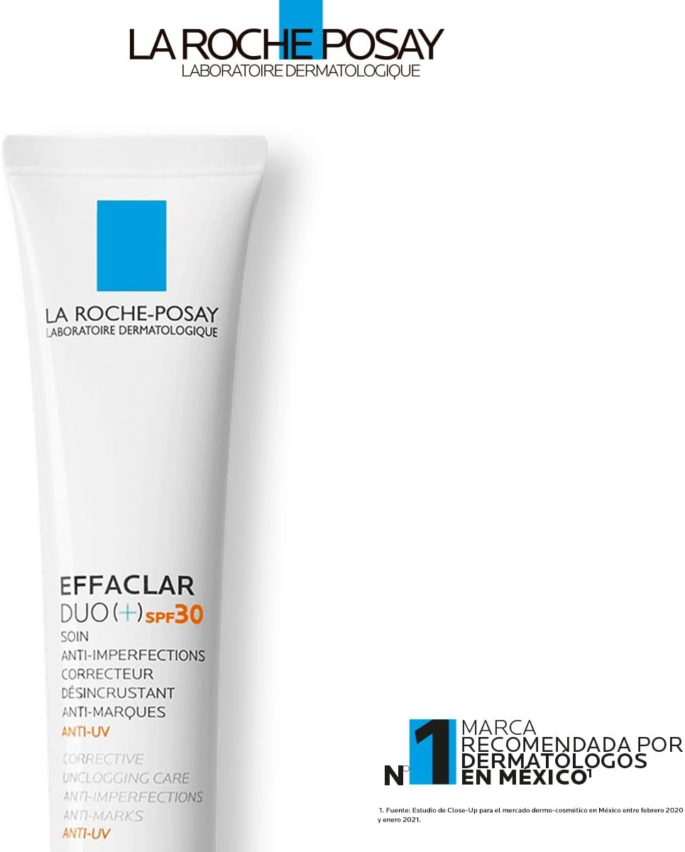 La Roche-Posay Effaclar Duo Crema Facial Anti-Imperfecciones FPS30 para Piel Grasa 40ml